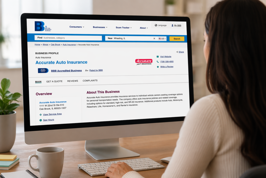 Trusted Illinois Auto Insurance Since 1992 | A+ BBB Rated